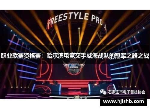 职业联赛资格赛：哈尔滨电竞交手威海战队的冠军之路之战
